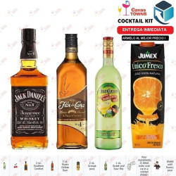 Cocktail Kit Coral Reef - 2 Receta Recipe - Cavas Towns