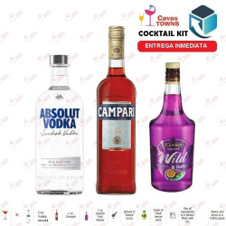 Vodka Absolut Cocktail Kit Bellagio Receta Recipe - Cavas Towns