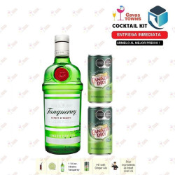 Ginebra Tanqueray Cocktail Kit Gin Buck Receta Recipe - Cavas Towns
