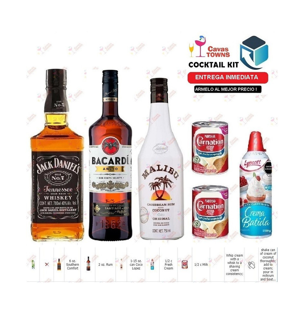Ron Bacardi Cocktail Kit Down Southern Comforter Punch Receta Recipe - Cavas Towns Ron Bacardi Cocktail Kit Down Southern Comforter Punch Receta Recipe - Cavas Towns