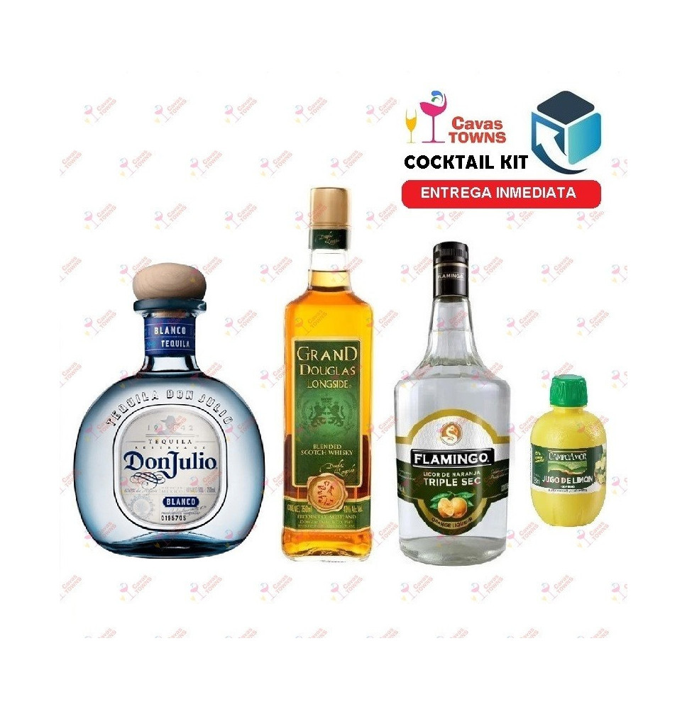 Tequila Don Julio Cocktail Kit Cactus Kicker - 2 - Cavas Towns