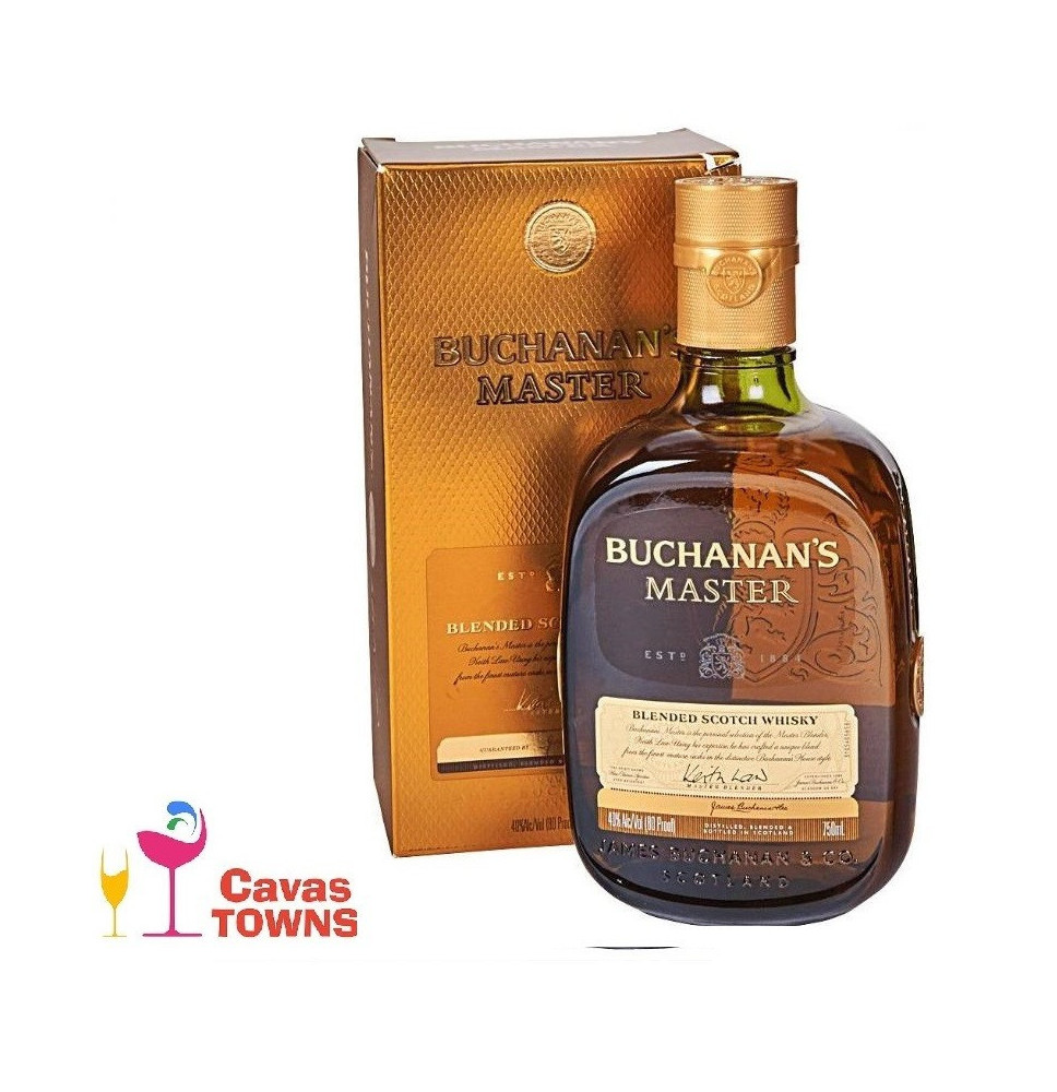 Whisky Buchanans Master 750 ml - Cavas Towns