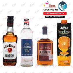 Whiskey Jim Beam Bourbon 750 ml - Cavas Towns