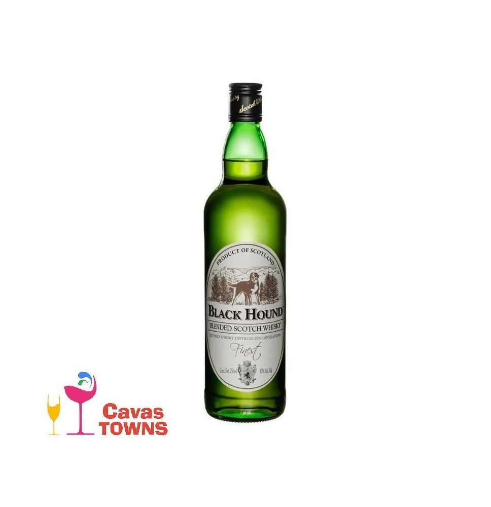 Whisky Black Hound 750 ml - Cavas Towns