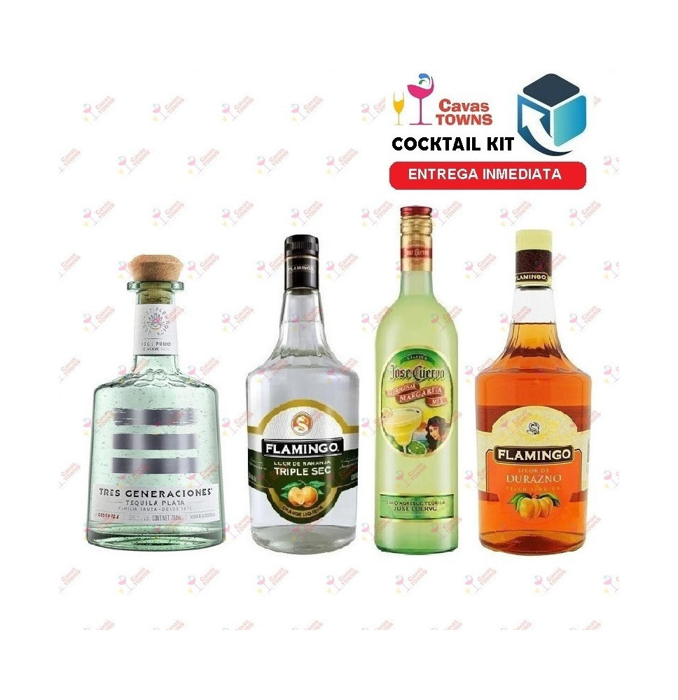 Tequila Tres Generaciones Cocktail Kit Downhome Punch - Cavas Towns Tequila Tres Generaciones Cocktail Kit Downhome Punch - Cavas Towns