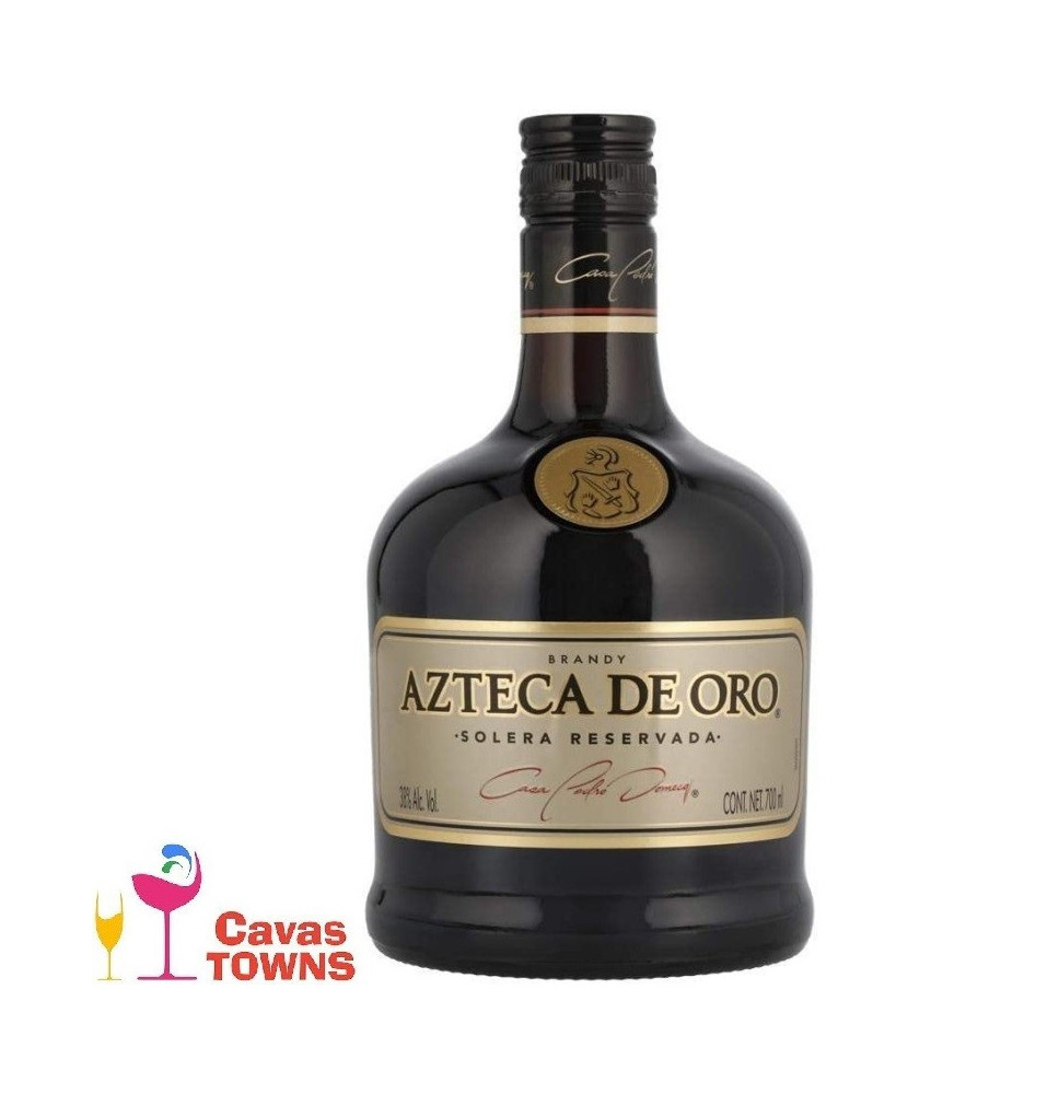 Brandy Azteca De Oro 700 ml - Cavas Towns