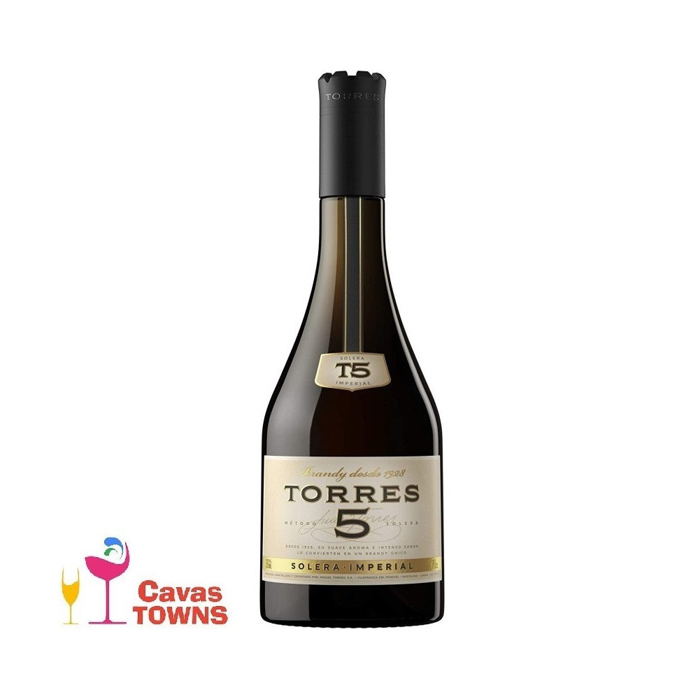 Brandy Torres 5 Solera Reserva 700 Ml - Cavas Towns