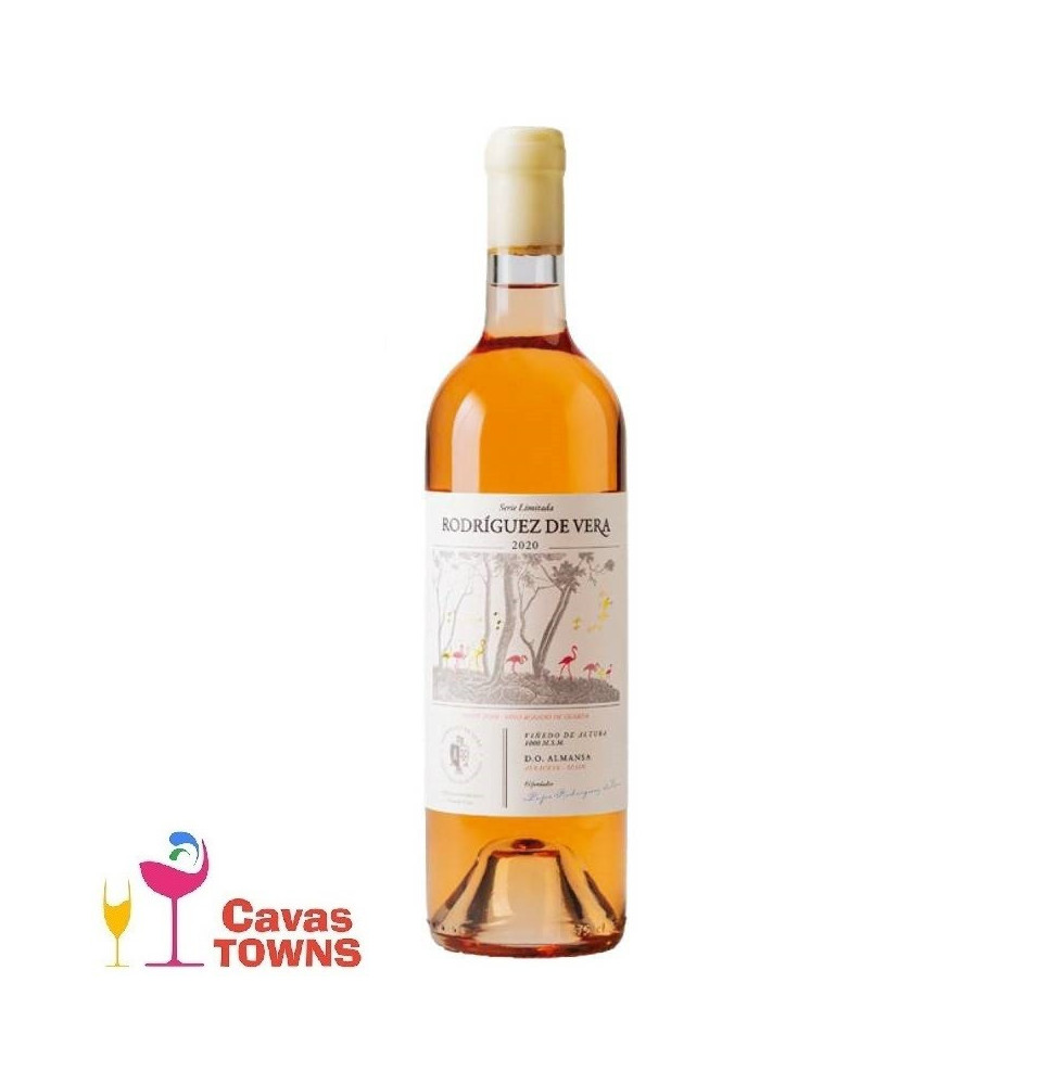 Vino Rosado Rodriguez de Vera Almansa 750ml - Cavas Towns
