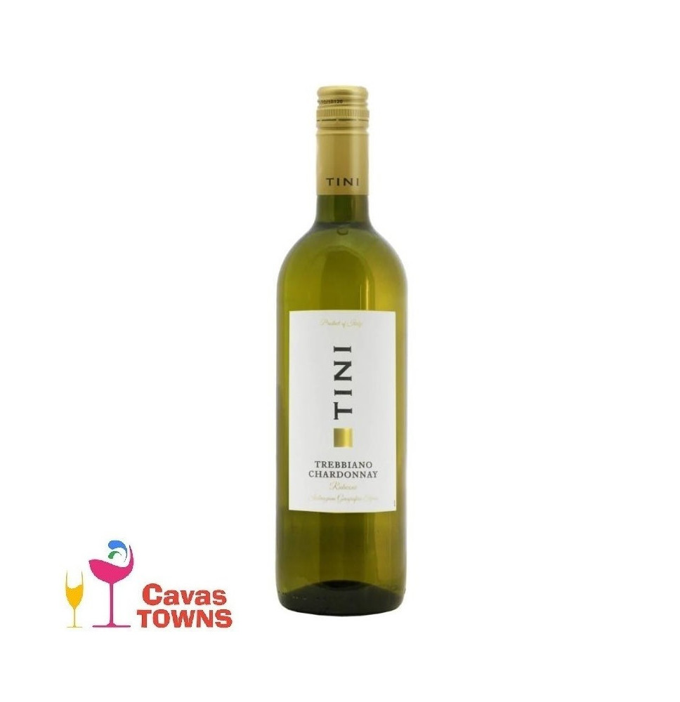 Vino Blanco Tini Chardonnay Trebbiano 750 ml - Cavas Towns