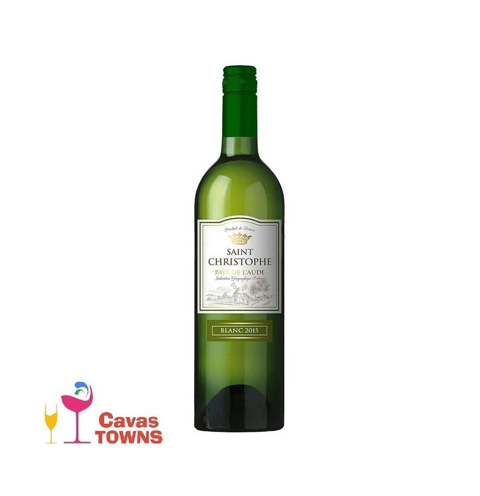 Vino Blanco Saint Christophe 750ml - Cavas Towns