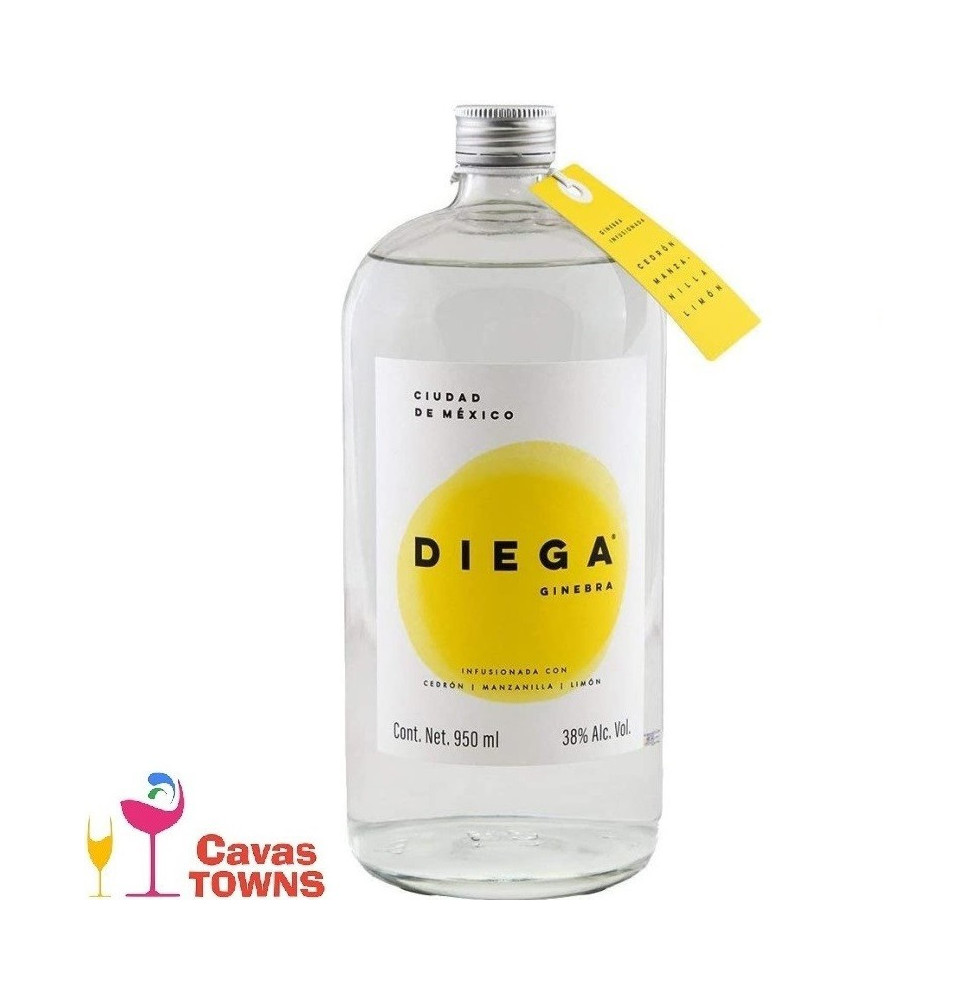 Ginebra Diega 950 ml - Cavas Towns