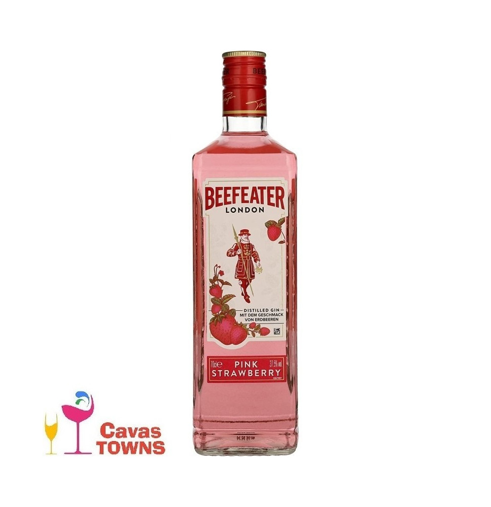 Ginebra Beefeater Pink Gin Rosa 700 ml - Cavas Towns