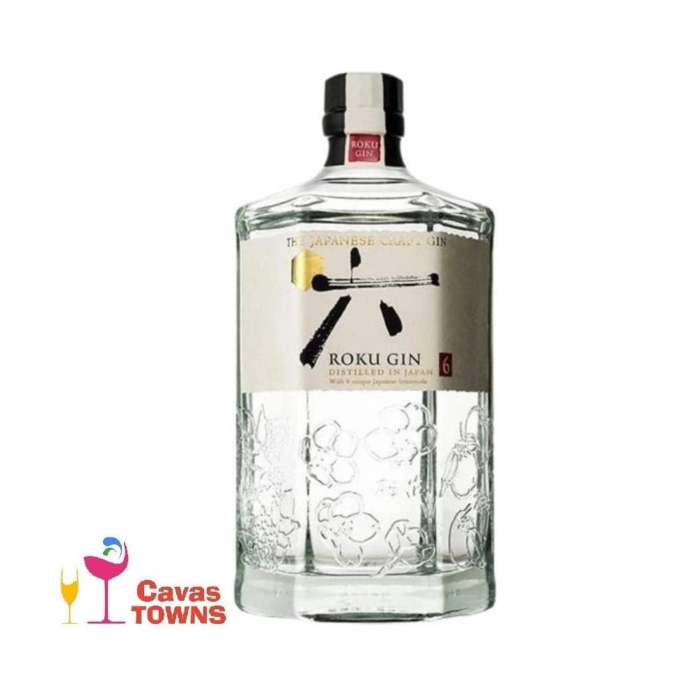 Ginebra Suntory Roku 700ml - Cavas Towns