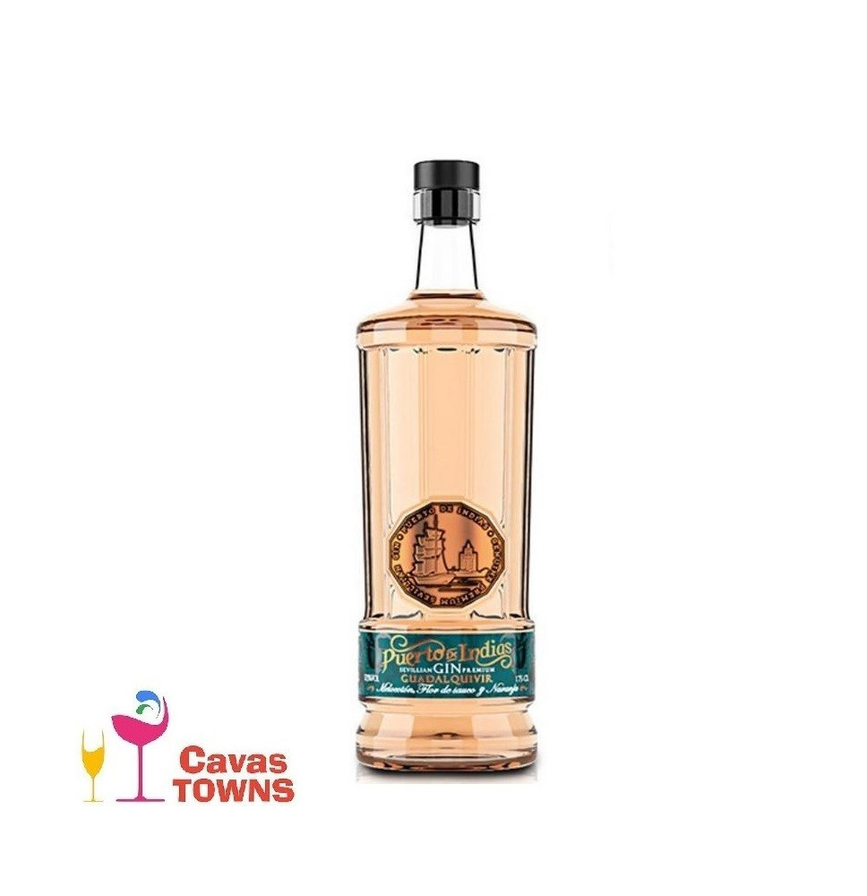 Ginebra Puerto de Indias Peach & Orange España 750 ml - Cavas Towns Ginebra Puerto de Indias Peach & Orange España 750 ml - Cavas Towns