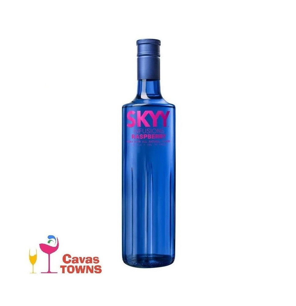 Vodka Skyy Infusions Raspberry - 750 ml - Cavas Towns