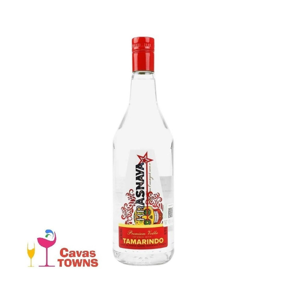 Vodka Krasnaya Zvezda Tamarindo 960ml - Cavas Towns