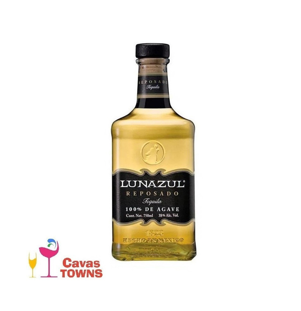 Tequila Lunazul Reposado 750 ml - Cavas Towns