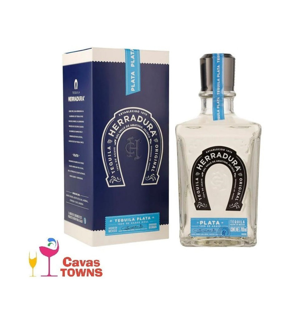 Tequila Herradura Plata de 700 ml - Cavas Towns