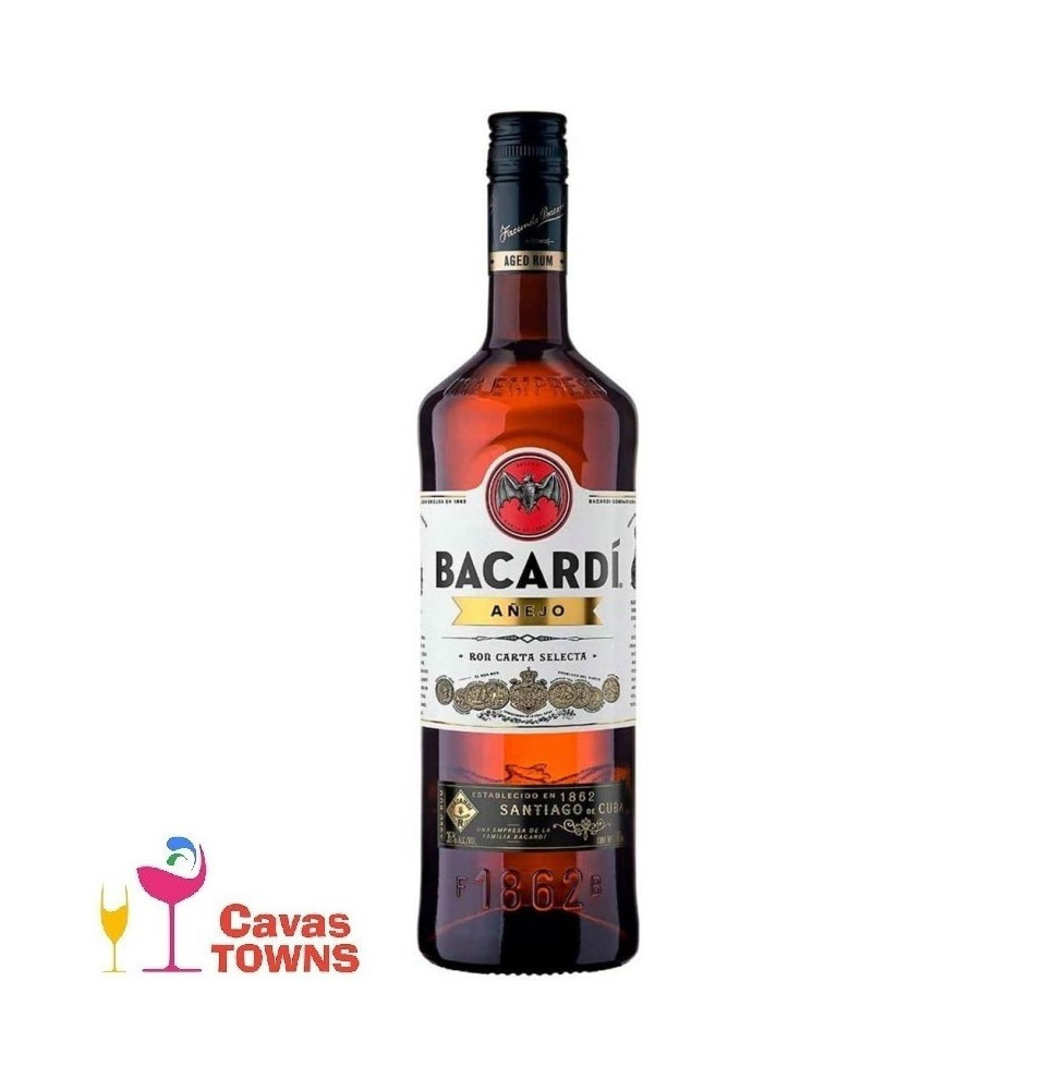 Ron Bacardi Añejo 980 ml - Cavas Towns