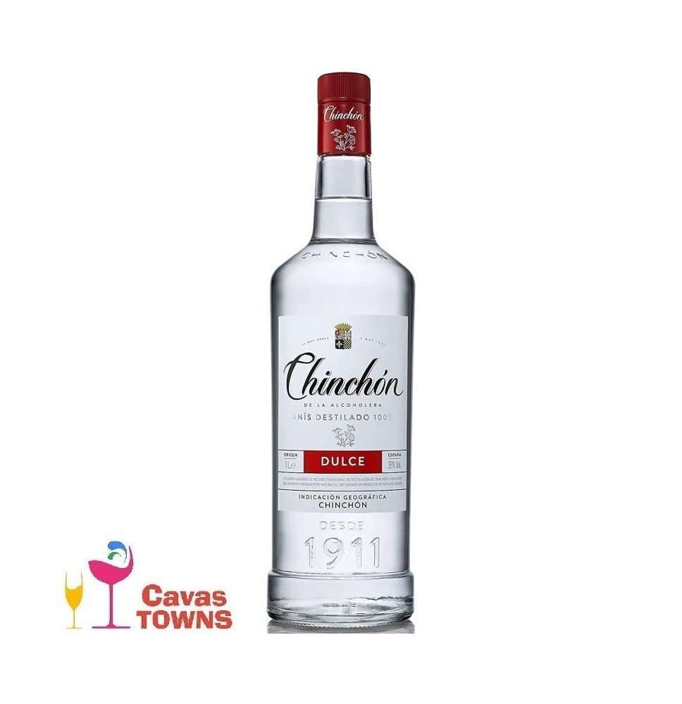 Anis Chinchon De La Alcoholera Dulce - 1 L - Cavas Towns