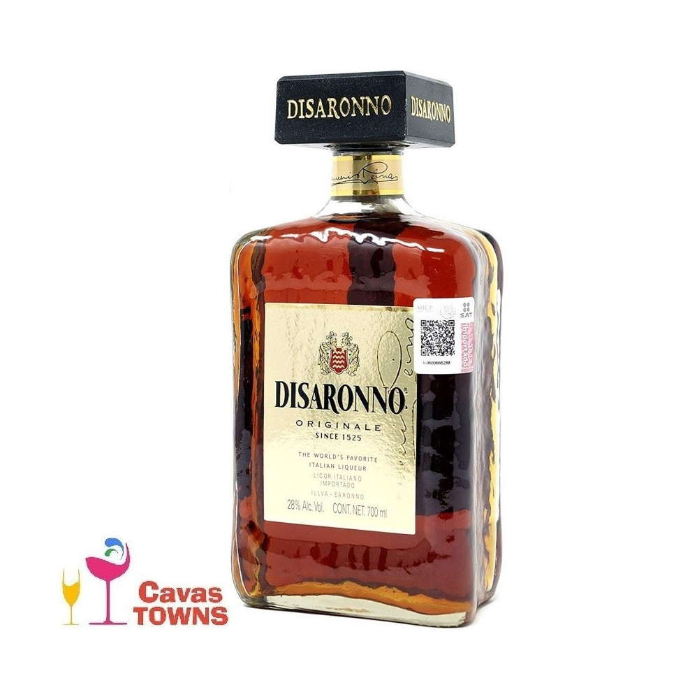 Licor Disaronno Amaretto Original 700 ml - Cavas Towns