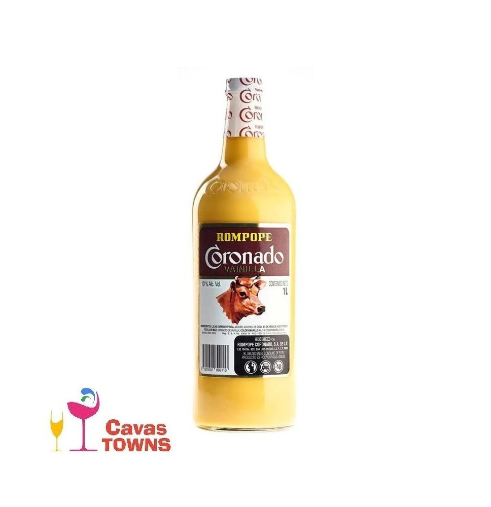 Rompope Coronado Vainilla 1L - Cavas Towns