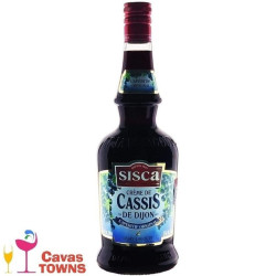 Licor De Crema Cassis Sisca De Dijon 750 ml - Cavas Towns