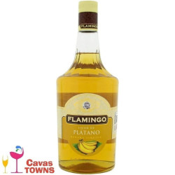 Licor de Platano Flamingo 1000 ml - Cavas Towns
