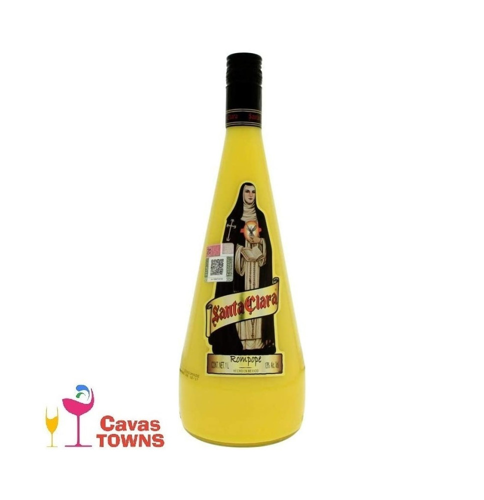 Rompope Santa Clara Vainilla 1 L - Cavas Towns