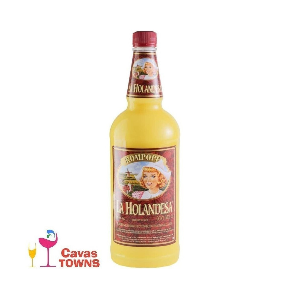 Rompope La Holandesa Vainilla 1L - Cavas Towns