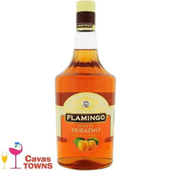 Licor Flamingo de Durazno 1 L - Cavas Towns