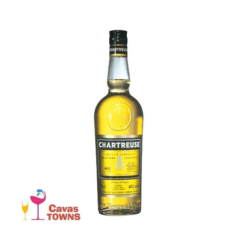Licor Chartreuse Amarillo 700 ml - Cavas Towns