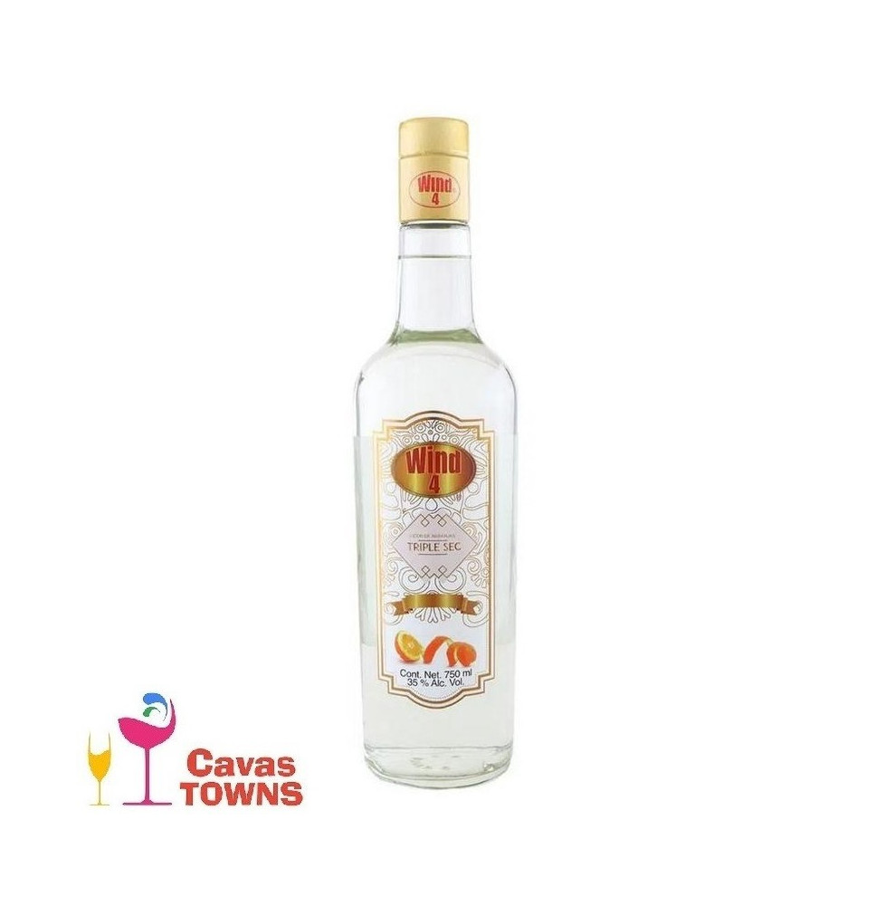 Licor Wind 4 Triple Sec 750 ml - Cavas Towns Licor Wind 4 Triple Sec 750 ml - Cavas Towns
