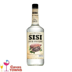 Licor Sisi de Cacao Blanco 1000 ml - Cavas Towns