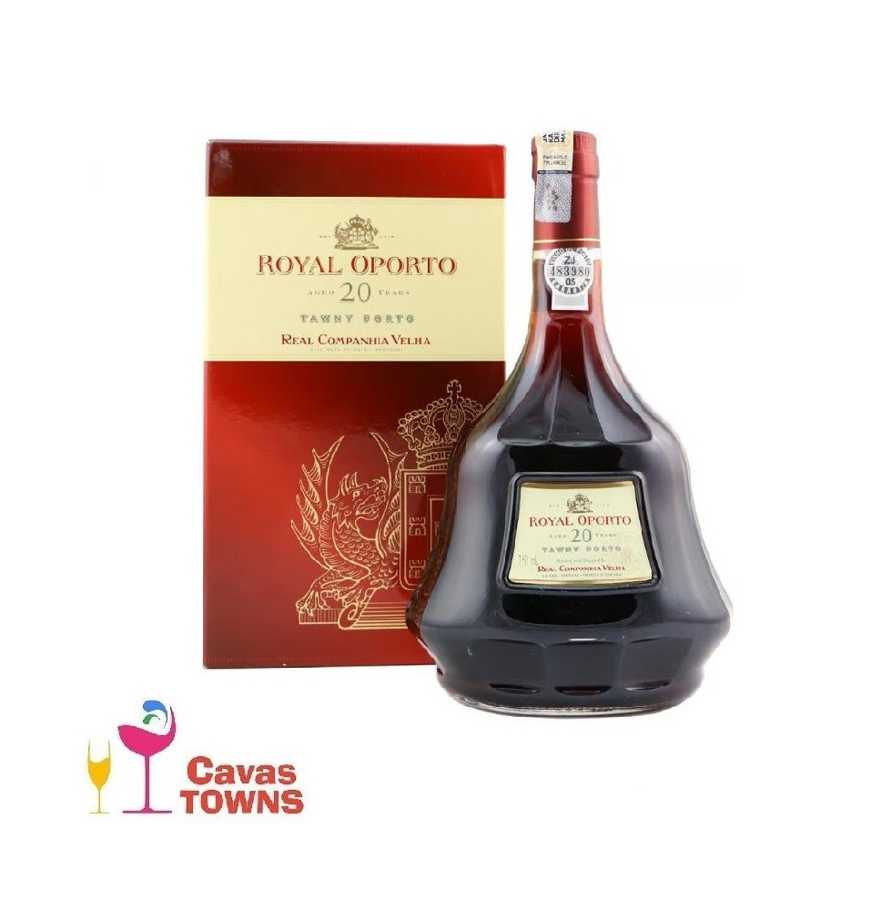Vino Oporto Royal 20 Años - 750 ml - Cavas Towns