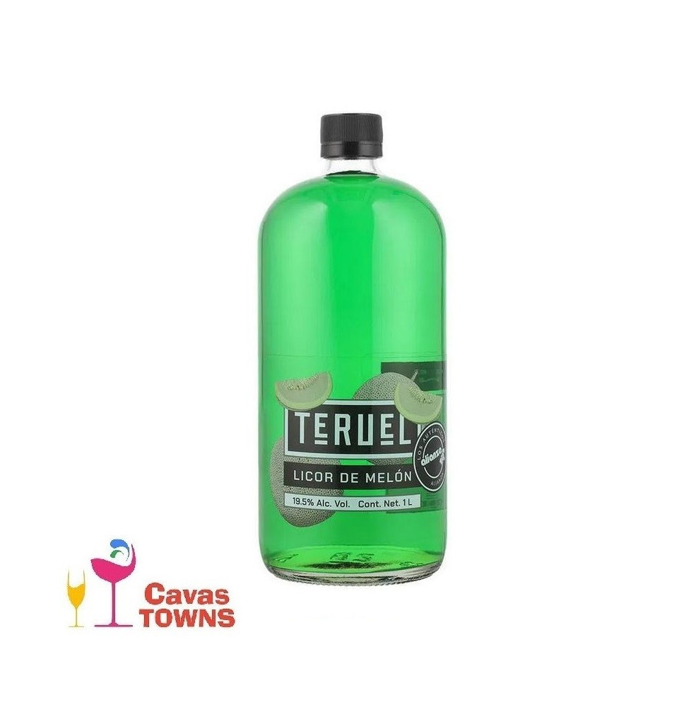 Licor Teruel De Melon 1000 ml - Cavas Towns