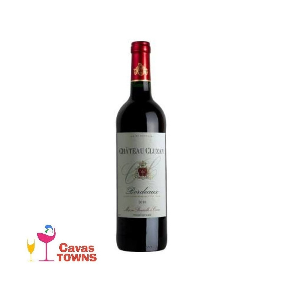 Vino Tinto Cluzan Prestige Bordeaux 750 ml - Cavas Towns
