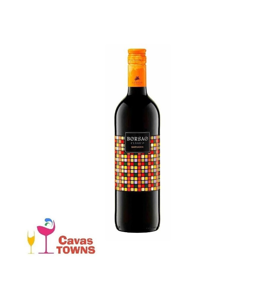 Vino Tinto Borsao Garnacha 750ml - Cavas Towns Vino Tinto Borsao Garnacha 750ml - Cavas Towns