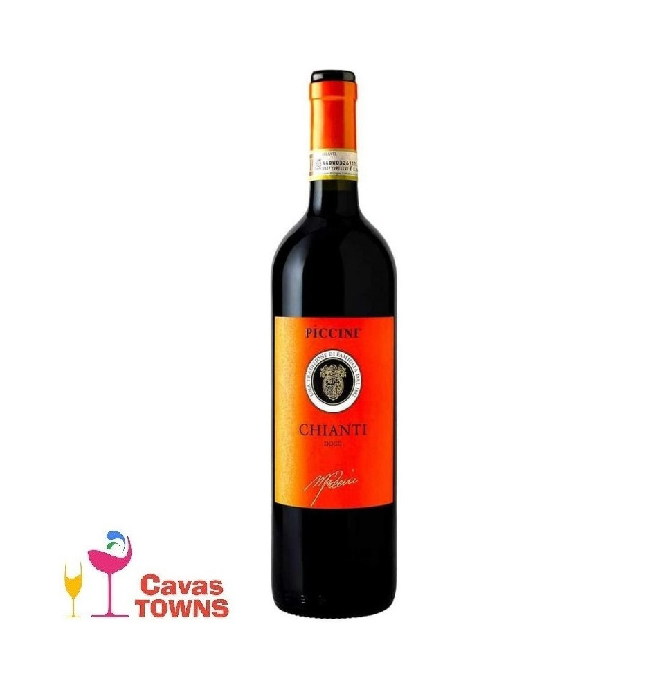 Vino Tinto Piccini Chianti 750 ml - Cavas Towns