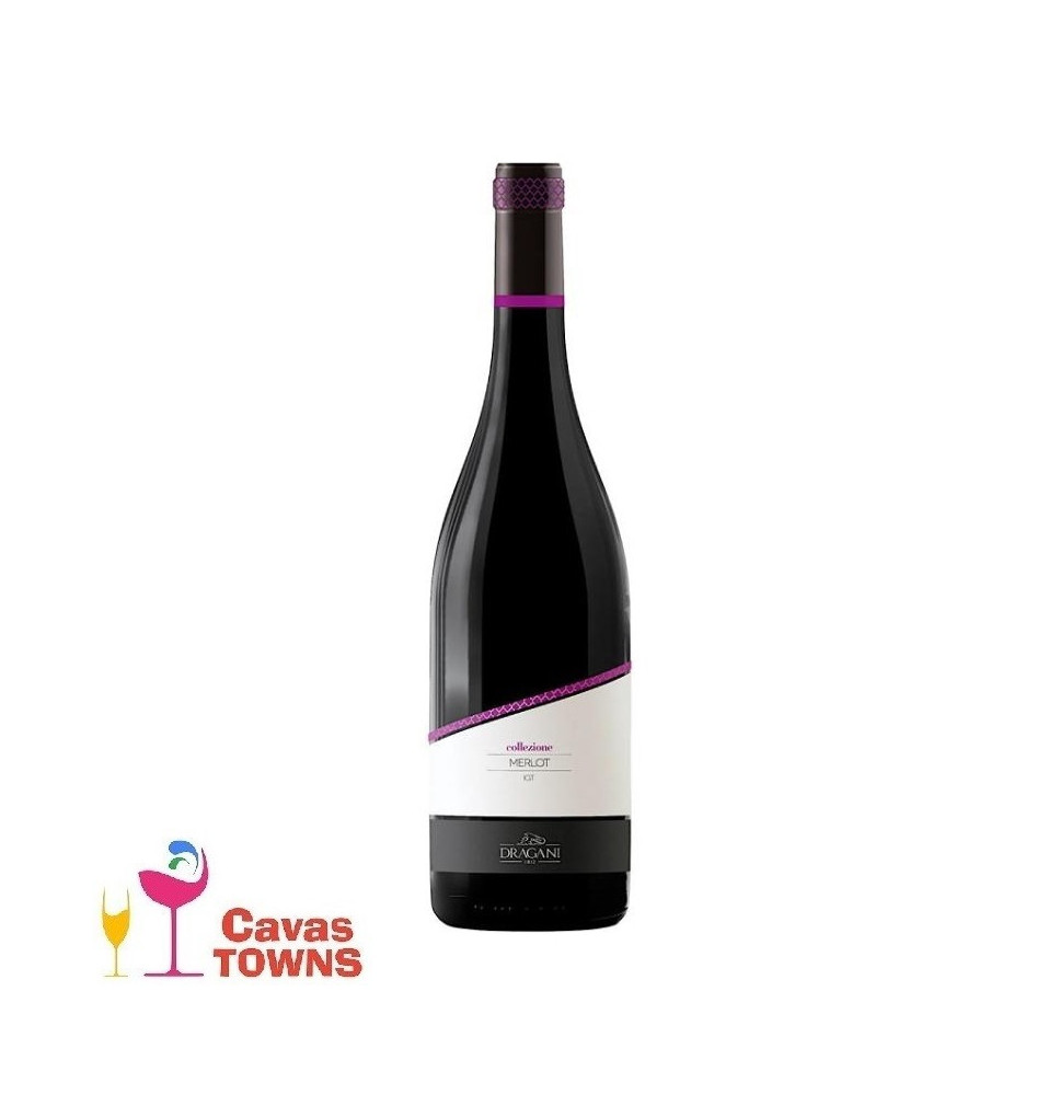 Vino Tinto Dragani Merlot 750 ml - Cavas Towns