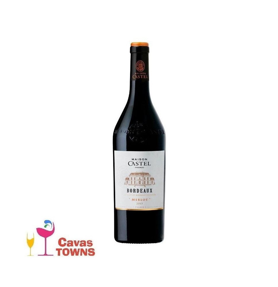 Vino Tinto Castel Bordeaux 750 ml - Cavas Towns Vino Tinto Castel Bordeaux 750 ml - Cavas Towns