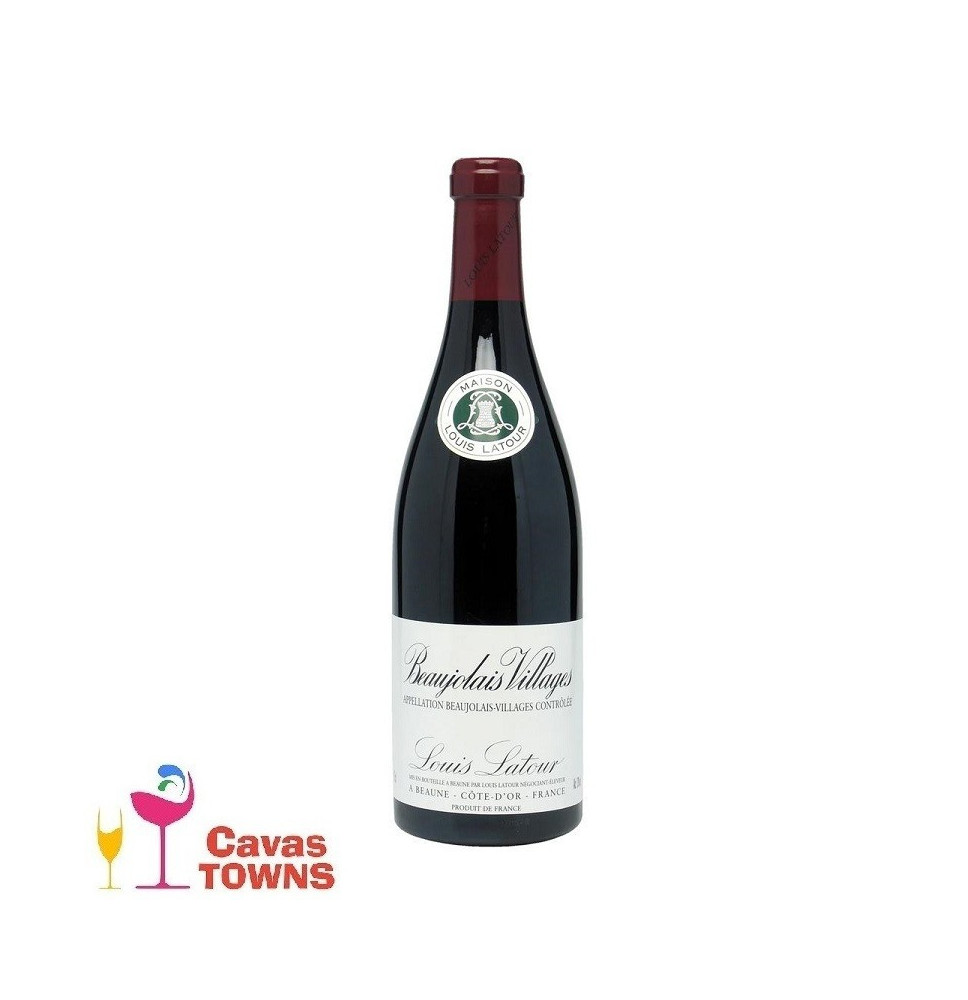 Vino Tinto Louis Latour Beaujolais Villages 750 ml - Cavas Towns