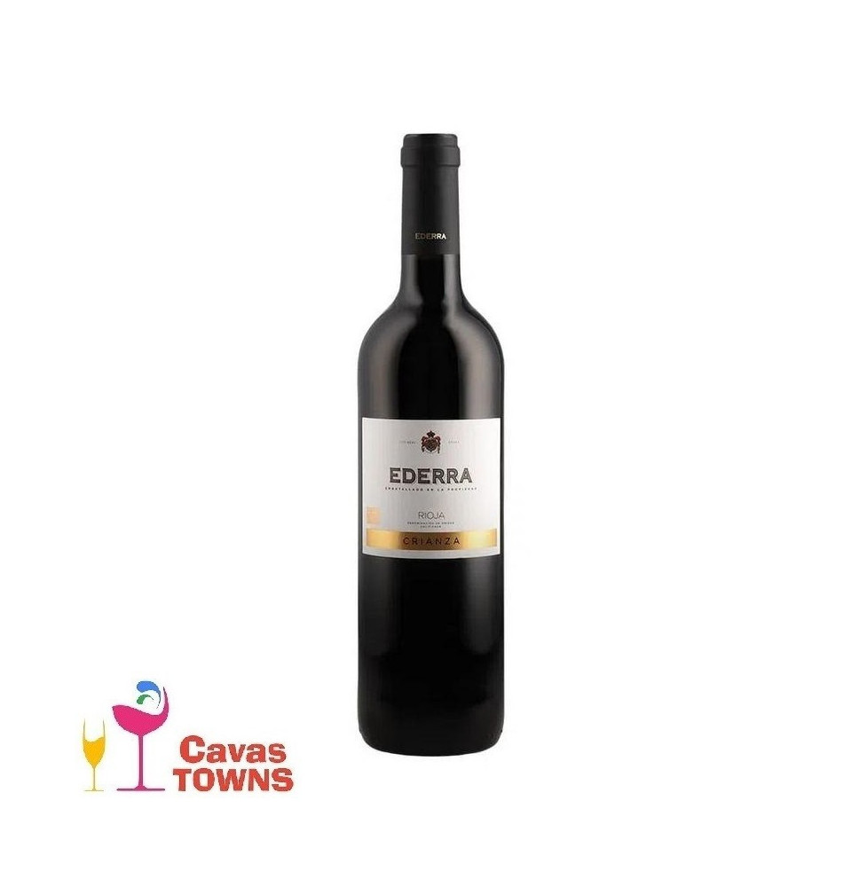Vino Tinto Ederra Crianza 750 ml - Cavas Towns