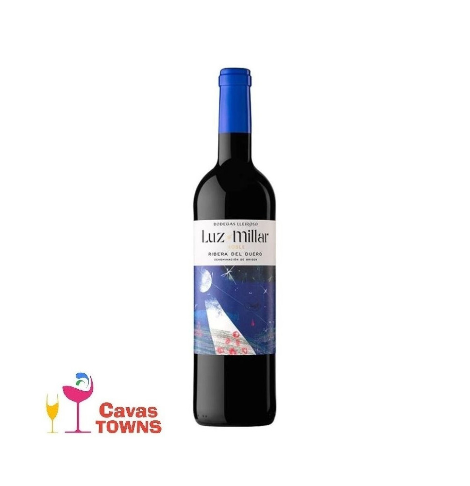 Vino Tinto Lleiroso Luz Millar Tempranillo 750 ml - Cavas Towns