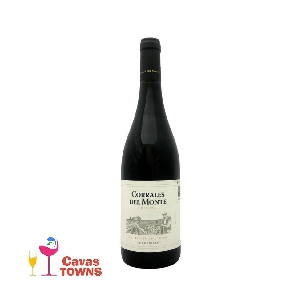 Vino Tinto Corrales del Monte Crianza 750 ml - Cavas Towns