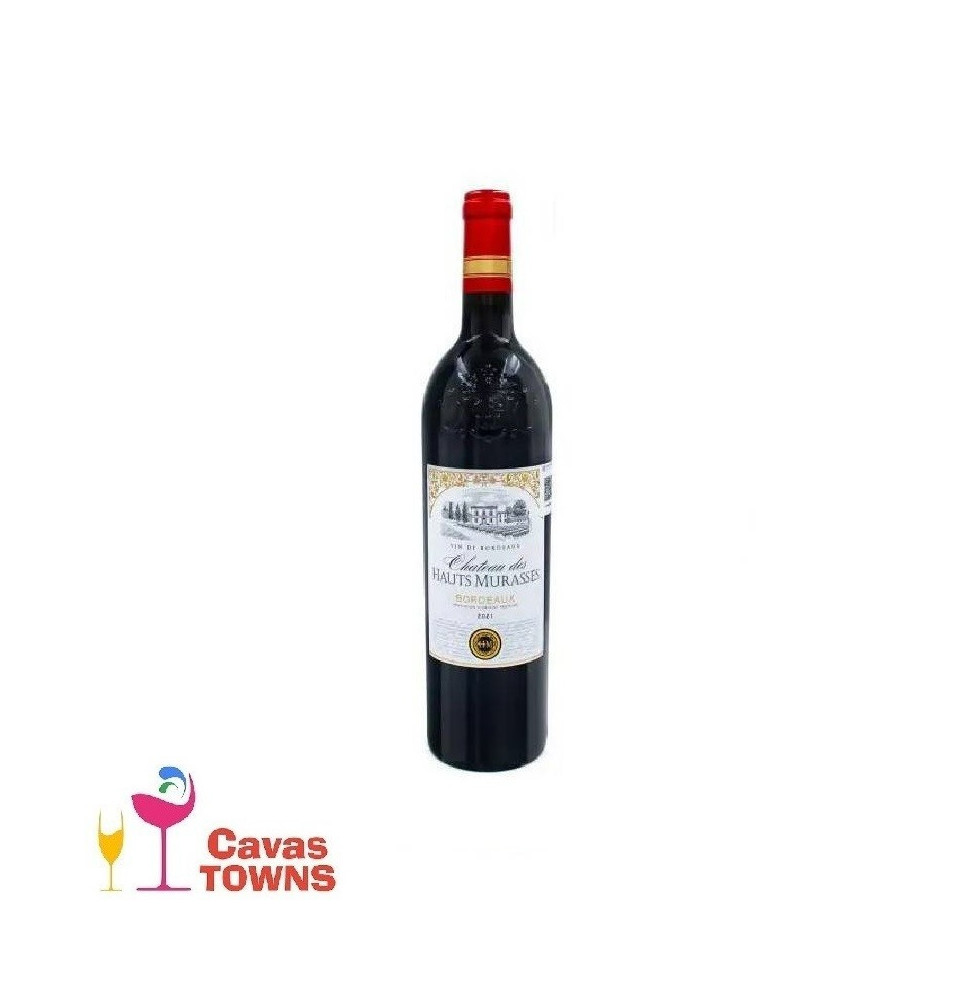 Vino Tinto Chateau des Hauts Murasses Bordeaux 750 ml - Cavas Towns