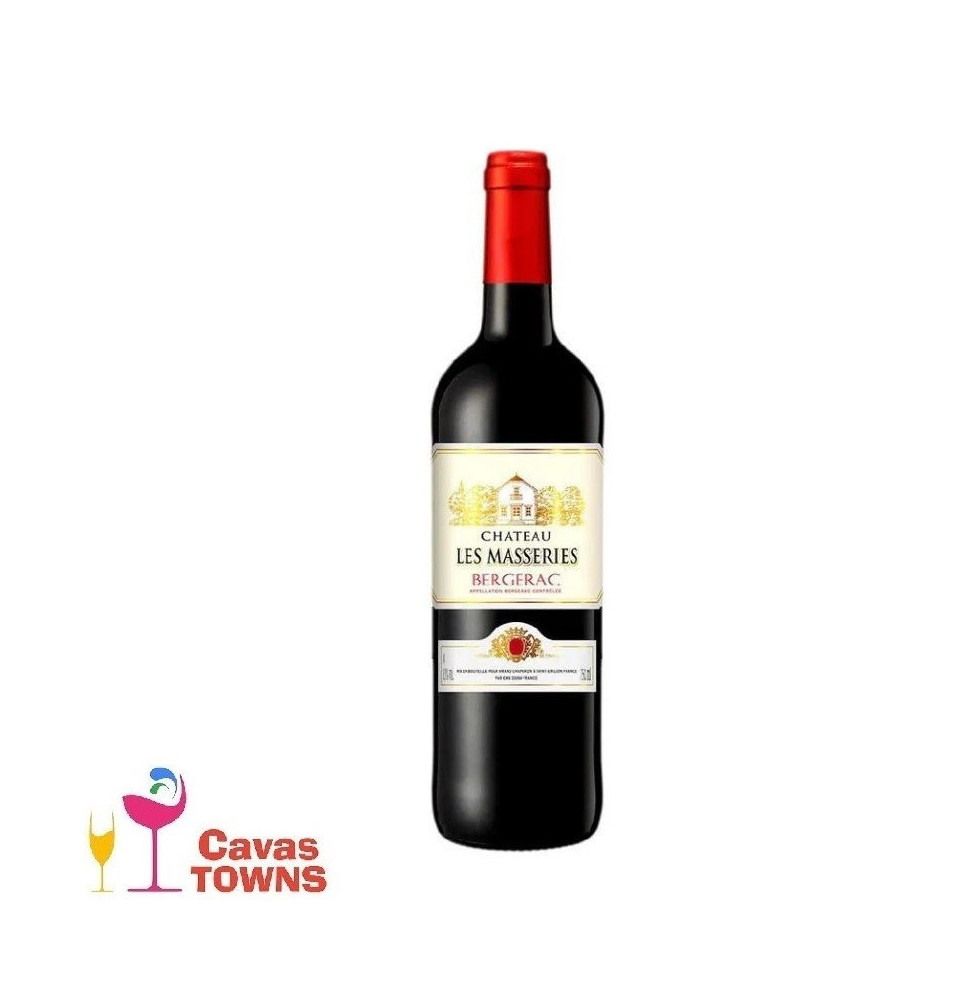 Vino Tinto Chateau Les Masseries 750 ml - Cavas Towns Vino Tinto Chateau Les Masseries 750 ml - Cavas Towns
