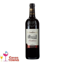 Vino Tinto Frances Valombreuse Bordeaux 750 ml - Cavas Towns