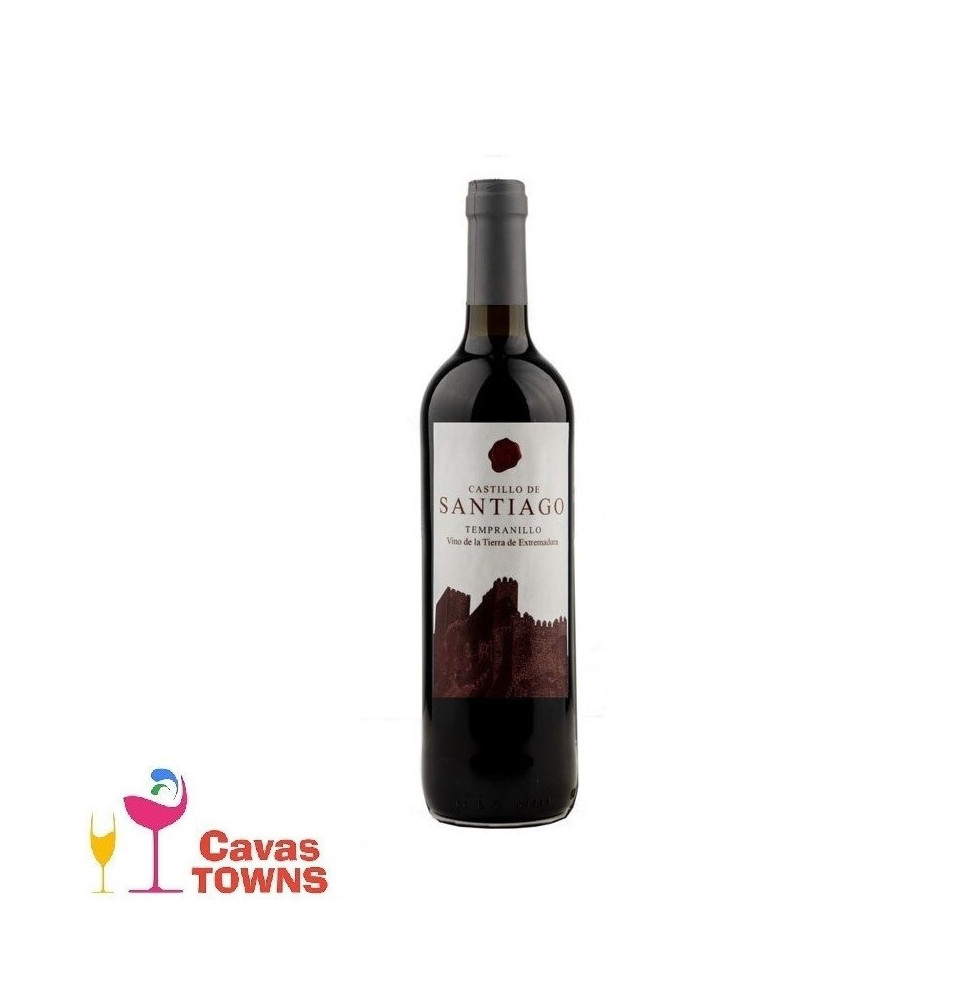 Vino Tinto Castillo De Santiago 750 Ml - Cavas Towns