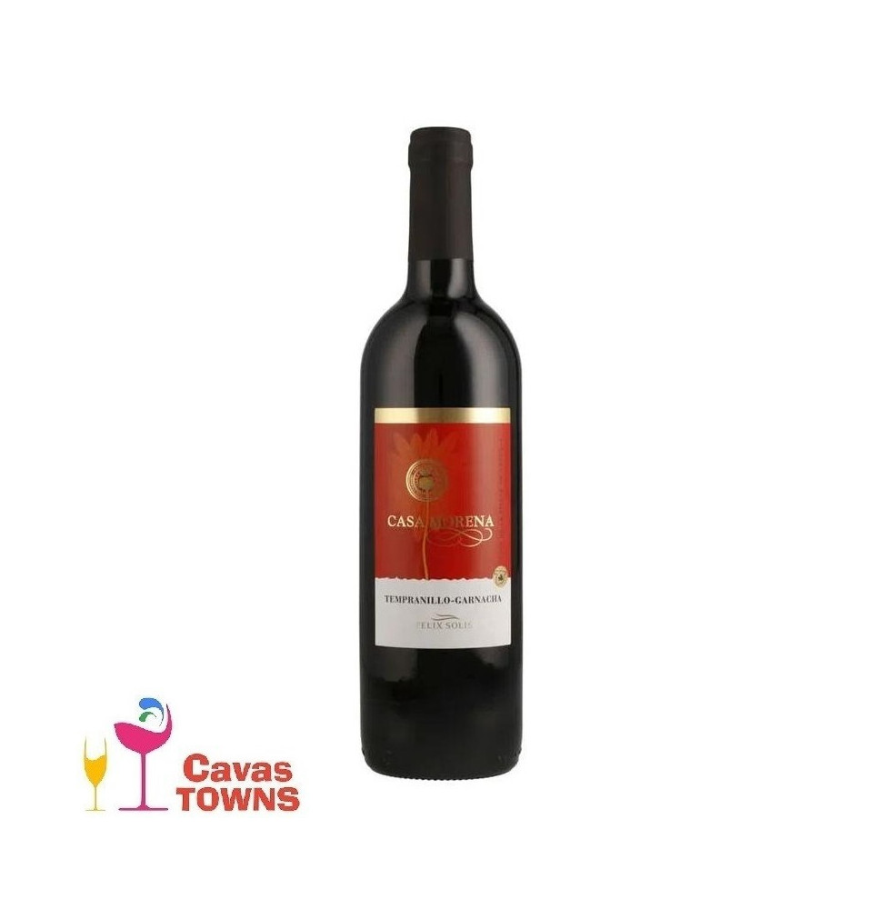 Vino Tinto Casa Morena Tempranillo 750ml - Cavas Towns